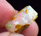 7.5cts FIRE OPAL ETIOPE ROUGH PRECIOUS FIRE OPAL ETHIOPIAN JEWELRY OB68