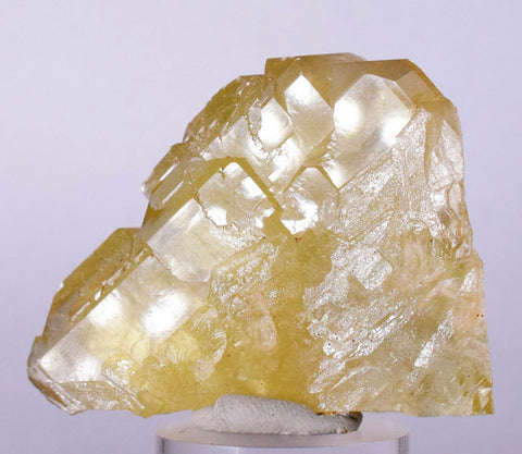 5.2cms GEMMY BARITE CRYSTALS PERU SHINY TRANSLUCENT MINERAL SPCIMEN EB03