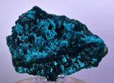 9.2cm GEM BLUE MALACHITE CHRYSOCOLLA PERU ROSETTE BOTRYOIDAL CRYSTAL GRAPE UB128