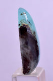 11.5ct GEM BLUE OPAL SCENIC CABOCHON PERU SEASCAPE PENDANT JEWELRY BB347