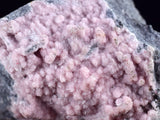 4.7cms RHODOCHROSITE ROSETTE PERU PINK CRYSTALS HUANZALA MINE MINERAL RB567