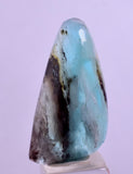 11.5ct GEM BLUE OPAL SCENIC CABOCHON PERU SEASCAPE PENDANT JEWELRY BB347
