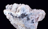 3.8cms PROUSTITE RED RUBY SILVER  MANGANO CALCITE PERU UCHUCCHACUA MINE HB268