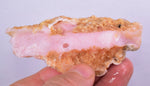 590 grams GEM PINK OPAL PERU ROUGH ANGEL SKIN TRANSLUCENT CORAL COLOR PB82