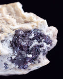 3.8cms PROUSTITE RED RUBY SILVER  MANGANO CALCITE PERU UCHUCCHACUA MINE HB268