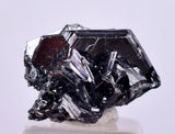 1.3cm PEARCEITE POLYBASITE PYRITE  CRYSTAL SILVER  MINERAL SPECIMEN PERU HB226