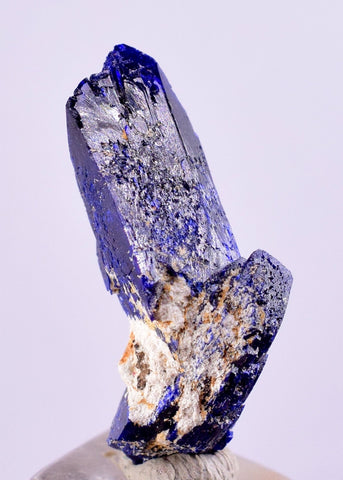 2.2cms GEM AZURITE CRYSTALS MOROCCO ROYAL BLUE COLOR SHARP SHINY UB106