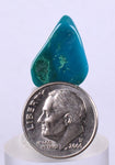 8carats GEM SILICA CHRYSOCOLLA CHALCEDONY LILY MINE PERU SCENIC TUMBLED BB51