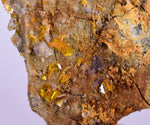 4.6cms GEM RARE WULFENITE FLUORITE MINI CRYSTALS ALAMO ARIZONA USA YB37