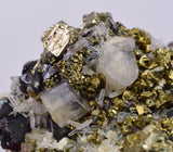 4.1cms APATITE QUARTZ PYRITE CRYSTALS PERU HUANZALA AB246