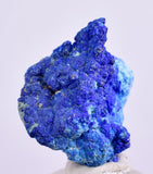 2.3cms AZURITE MALACHITE AZURMALACHITE CRYSTALS PERU MINERAL SPECIMEN UB202