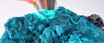 13.8cm GEM BLUE MALACHITE ps CHRYSOCOLLA BOTRYOIDAL TENTADORA MINE PERU UB222