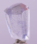 9CARATS BLUE DUMORTIERITE IN QUARTZ POLISHED ACICULAR PENDANT SPECIMEN UB39