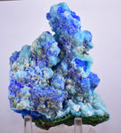 13cms ALUNOGEN CHALCANTHITE ROMERITE PERU NATURAL BOTRYOIDAL CRYSTALS FB58