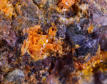 7.5cms GEM WULFENITE FLUORITE MIMETITE CRYSTALS ALAMO ARIZONA USA MINERAL YB57