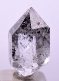 1.7cms HERKIMER DIAMOND ANTHRAXOLITE CRYSTALS MINERAL SPECIMEN PERU QB19