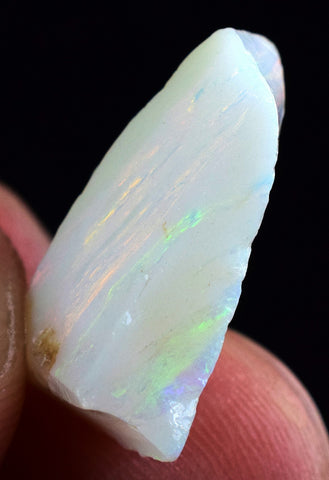 8.5cts FIRE OPAL AUSTRALIA PRECIOUS BLUE FIRE OPAL COBBER JEWELRY OB67
