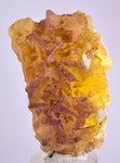 5.7cms YELLOW FLUORITE SHINY CRYSTAL AHOULI MOROCCO MINERAL SPECIMEN KB42