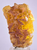 5.7cms YELLOW FLUORITE SHINY CRYSTAL AHOULI MOROCCO MINERAL SPECIMEN KB42