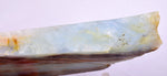 680grms 23cm BLUE OPAL PERU SLAB SCENIC SEASCAPE SCULPTURE ROUGH LANDSCAPE OB153