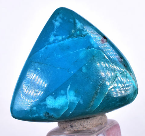 57.5cts GEM SILICA CHRYSOCOLLA CHALCEDONY LILY MINE PERU FREE FORM QUARTZ BB278