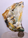7.9cms GEM ATACAMITE INSIDE SELENITE CRYSTAL LILY MINE 2000 DISCOVERY PERU AB158