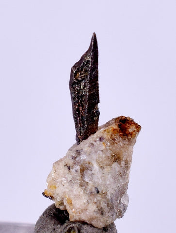 0.9cms NATIVE SILVER WIRE PERU UCHUCCHACUA MINE MINERAL SPECIMEN HB219