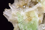 8.5cms AUGELITE CRYSTAL PERU DARK GREEN BRIGHT NEEDLE QUARTZ PASTO BUENO AB179