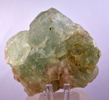 12cms GREEN FLUORITE CRYSTAL PERU PERU SHINY MINERAL SPECIMEN KB59