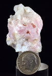 LOT 12 GEM PINK OPAL HYALITE PALYGORSKITE QUARTZ SCULPTURE BOTRYOIDAL PERU PB100