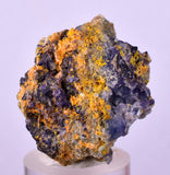 3.4cms GEM RARE WULFENITE FLUORITE MINI CRYSTALS ALAMO ARIZONA USA YB52