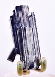 5.5cms HUBNERITE FLOATER QUARTZ CRYSTALS DOUBLY TERMINATED PERU MINERAL MB144