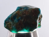 17carats GEM SILICA CHRYSOCOLLA CHALCEDONY PERU HIGH YIELD NEW FIND ROUGH SB130