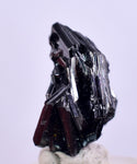 1.3cm PEARCEITE POLYBASITE PYRITE  CRYSTAL SILVER  MINERAL SPECIMEN PERU HB226