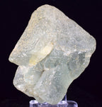 7.4cms GREEN FLUORITE CRYSTAL PERU PERU SHINY MINERAL SPECIMEN KB61