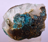 11cms CHRYSOCOLLA QUARTZ  BOTRYOIDAL TENTADORA MINE PERU MINERAL SPECIMEN CB188