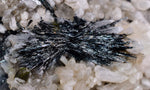 17cms EPIDOTE QUARTZ CALCITE HEMATITE CRYSTALS PERU CLUSTER MINERAL CB163