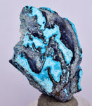 4cms CHRYSOCOLLA BOTRYOIDAL CRYSTALS PERU SPHERES GRAPE TURQUOISE COLOR CB170