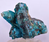 10.5cms QUARTZ CHRYSOCOLLA BOTRYOIDAL TENTADORA MINE PERU MINERAL SPECIMEN CB181
