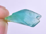 6cts GEM BLUE OPAL HIGH QUALITY PERU ROUGH SCENIC MINERAL SPECIMEN OB147