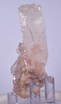 6.2cms PINK LITHIUM QUARTZ COLOMBIA SHINY NATURAL CRYSTAL MINERAL SPECIMEN QB55