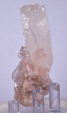 6.2cms PINK LITHIUM QUARTZ COLOMBIA SHINY NATURAL CRYSTAL MINERAL SPECIMEN QB55