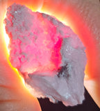 4.3cms RHODOCHROSITE QUARTZ CALCITE CRYSTALS JORDANITE (?) GALENA PERU RB506
