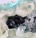 4.7cms GEM CLINOATACAMITE CRYSTAL MALACHITE LILY MINE 2000 DISCOVERY PERU AB160