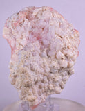 9.4cms GEM PINK OPAL HYALITE PALYGORSKITE QUARTZ SCULPTURE BOTRYOIDAL PERU PB45
