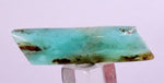 16ct GEM BLUE OPAL SCENIC CABOCHON PERU SEASCAPE PENDANT JEWELRY BB123