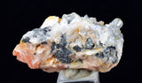 3.2cms CERUSSITE BARITE GALENA CRYSTALS MOROCCO MINERAL SPECIMEN KB58