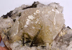18 cms CALCITE EPIDOTE QUARTZ CRYSTALS INCLUTIONS PERU MINERAL SPECIMEN GB36