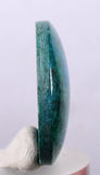 2.8cms CHRYSOCOLLA CABOCHON PERU PARROT WING EILAT STONE JEWELRY PENDANT BB69