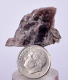 2.9cm GEM AXINITE CRYSTAL  PERU SUPER SHINY MINERAL SPECIMEN AB100